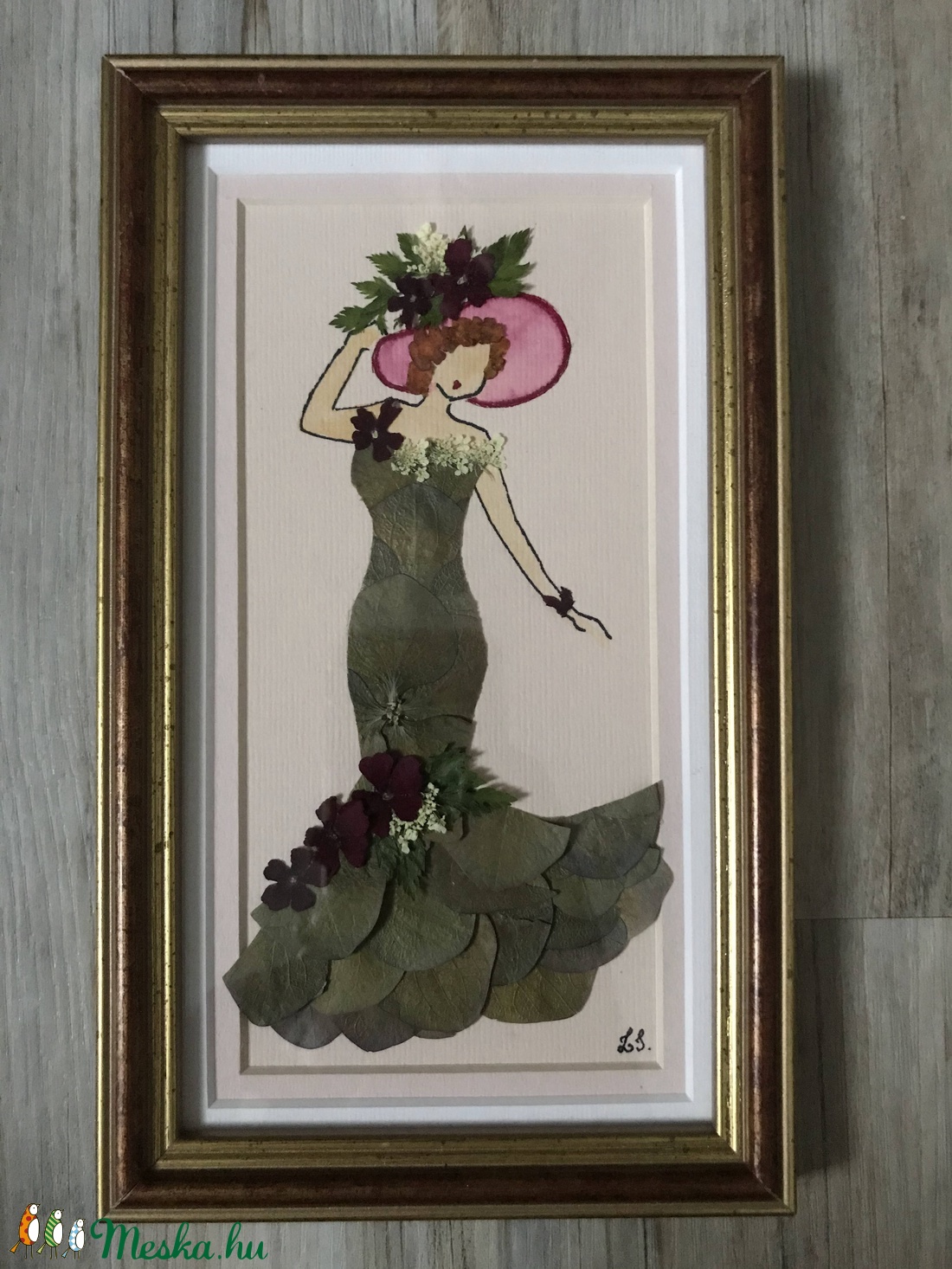 Hölgy 19     13cm 22cm - otthon & életmód - dekoráció - Meska.hu