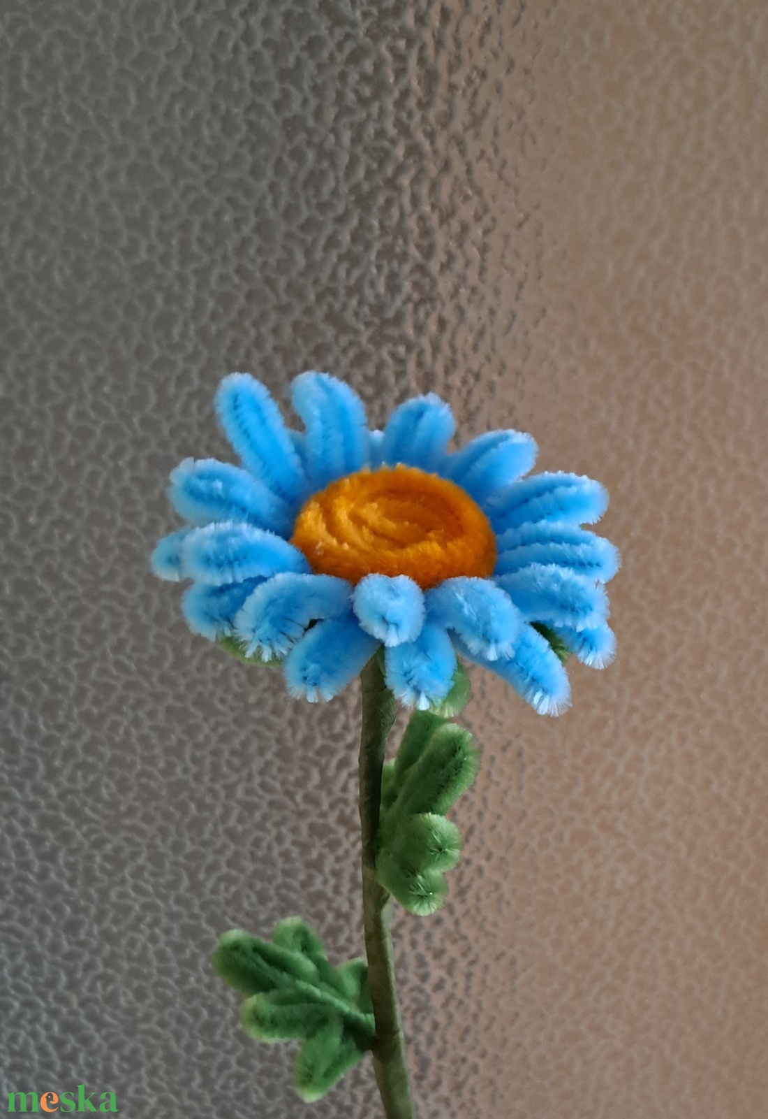  Örök virág zseníliadrótból - otthon & életmód - dekoráció - virágdísz és tartó - csokor & virágdísz - Meska.hu