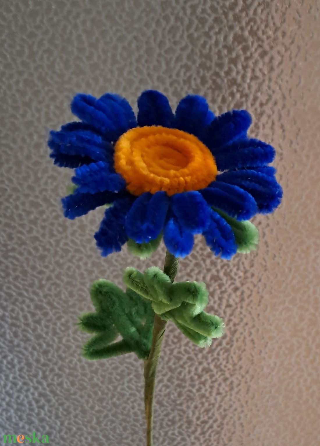  Örök virág zseníliadrótból - otthon & életmód - dekoráció - virágdísz és tartó - csokor & virágdísz - Meska.hu