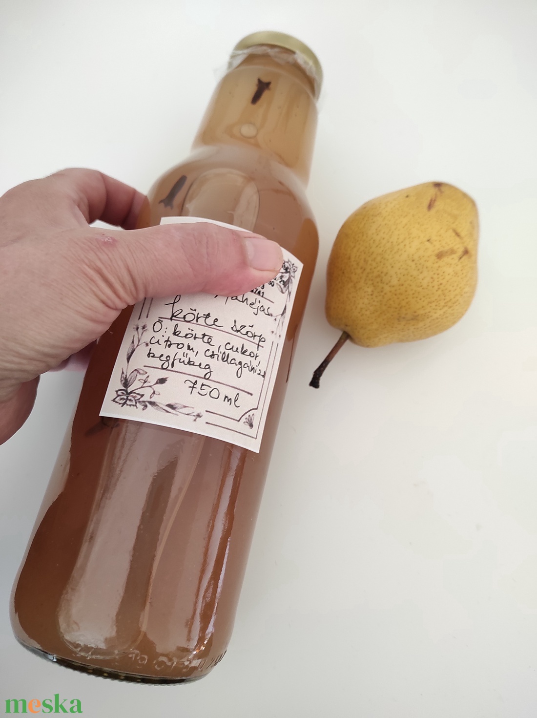 Rostos, fahéjas körte szörp 750 ml akciós termékkép 1