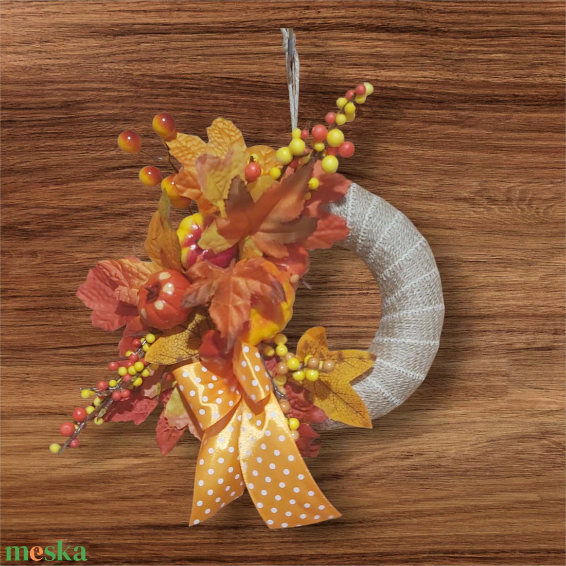 Haloween ajtókopogtató - otthon & életmód - dekoráció - halloween - halloweeni ajtódíszek és ablakdíszek - Meska.hu