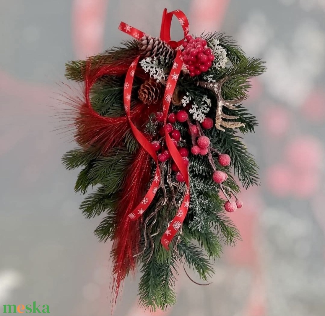 Karácsonyi ajtókopogtató -  - Meska.hu