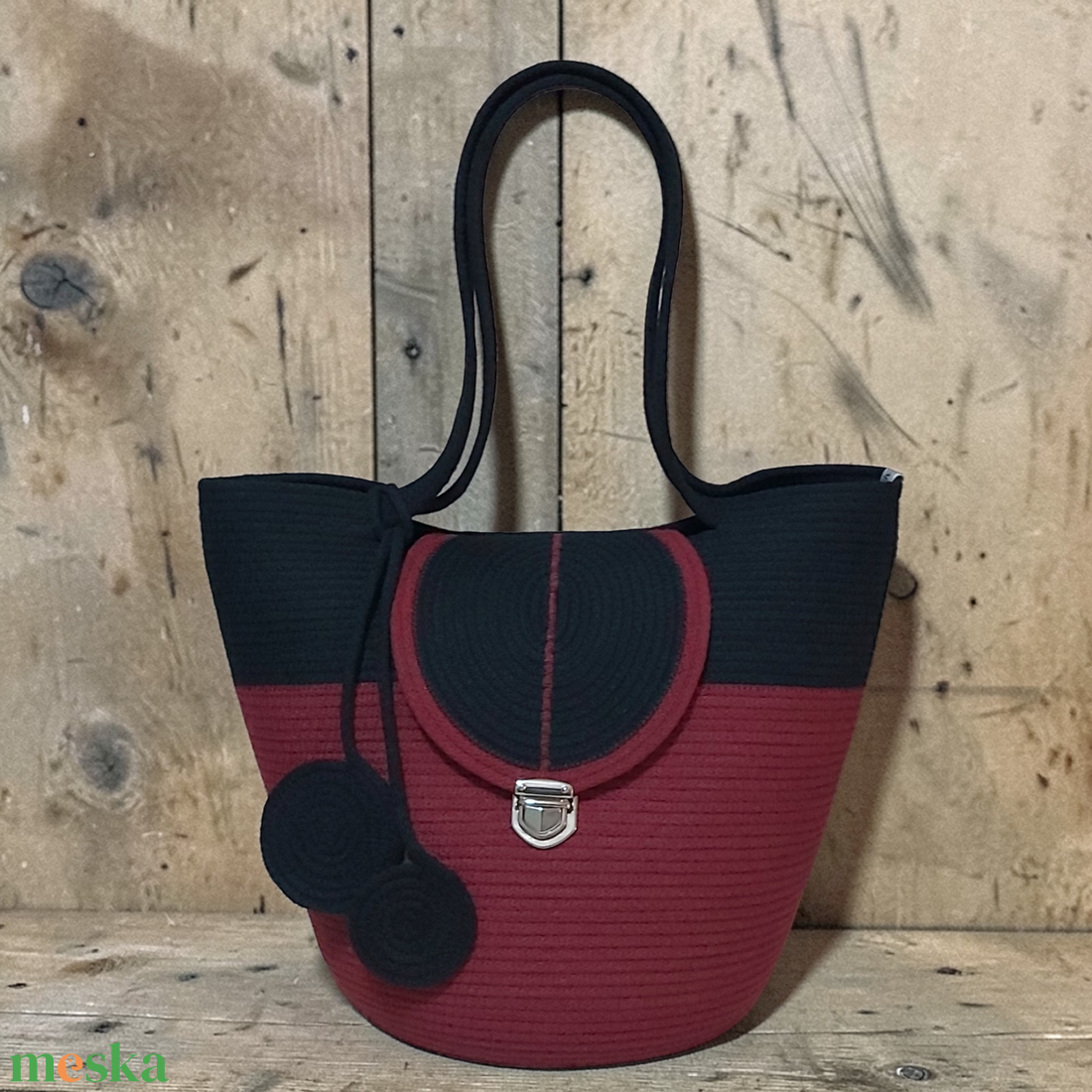 Kézi/válltáska - táska & tok - bevásárlás & shopper táska - kenyeres zsák - Meska.hu