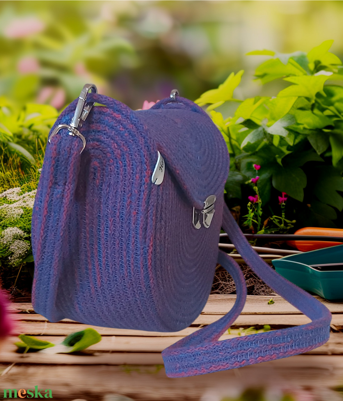 Női ferdepántos táska - táska & tok - bevásárlás & shopper táska - kenyeres zsák - Meska.hu