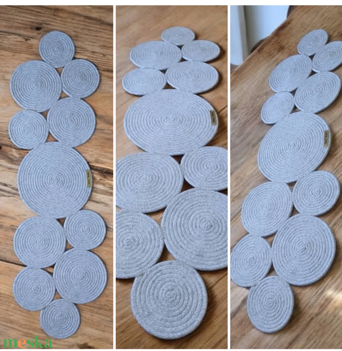 Asztalközép - otthon & életmód - lakástextil - abrosz, terítő - asztalfutó - Meska.hu