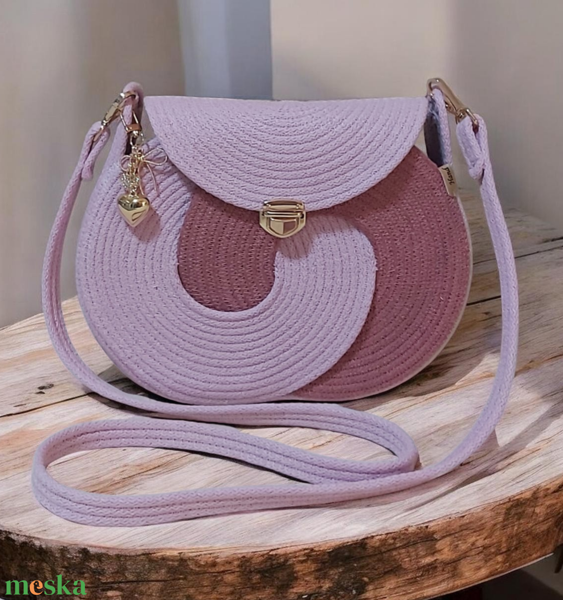 Női ferdepántos táska - táska & tok - bevásárlás & shopper táska - zöldség/gyümölcs zsák - Meska.hu