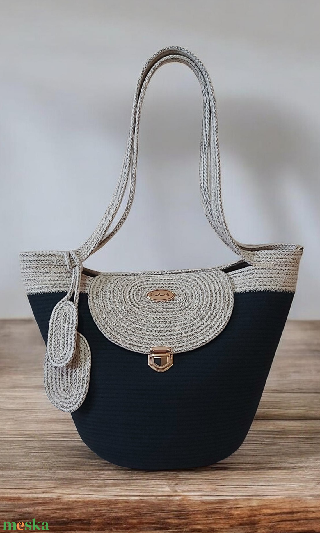 Női kézi / válltáska - táska & tok - bevásárlás & shopper táska - kenyeres zsák - Meska.hu