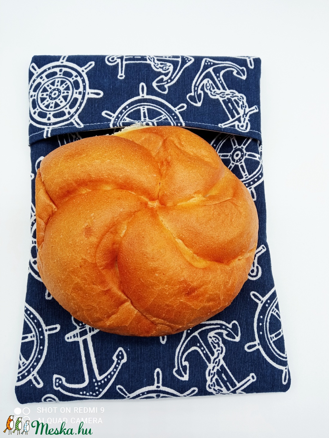 Uzsonnás táska snackbaggel - Lunch bag - Zero waste  - táska & tok - uzsonna- & ebéd tartó - ebéd tasak, doboz - Meska.hu