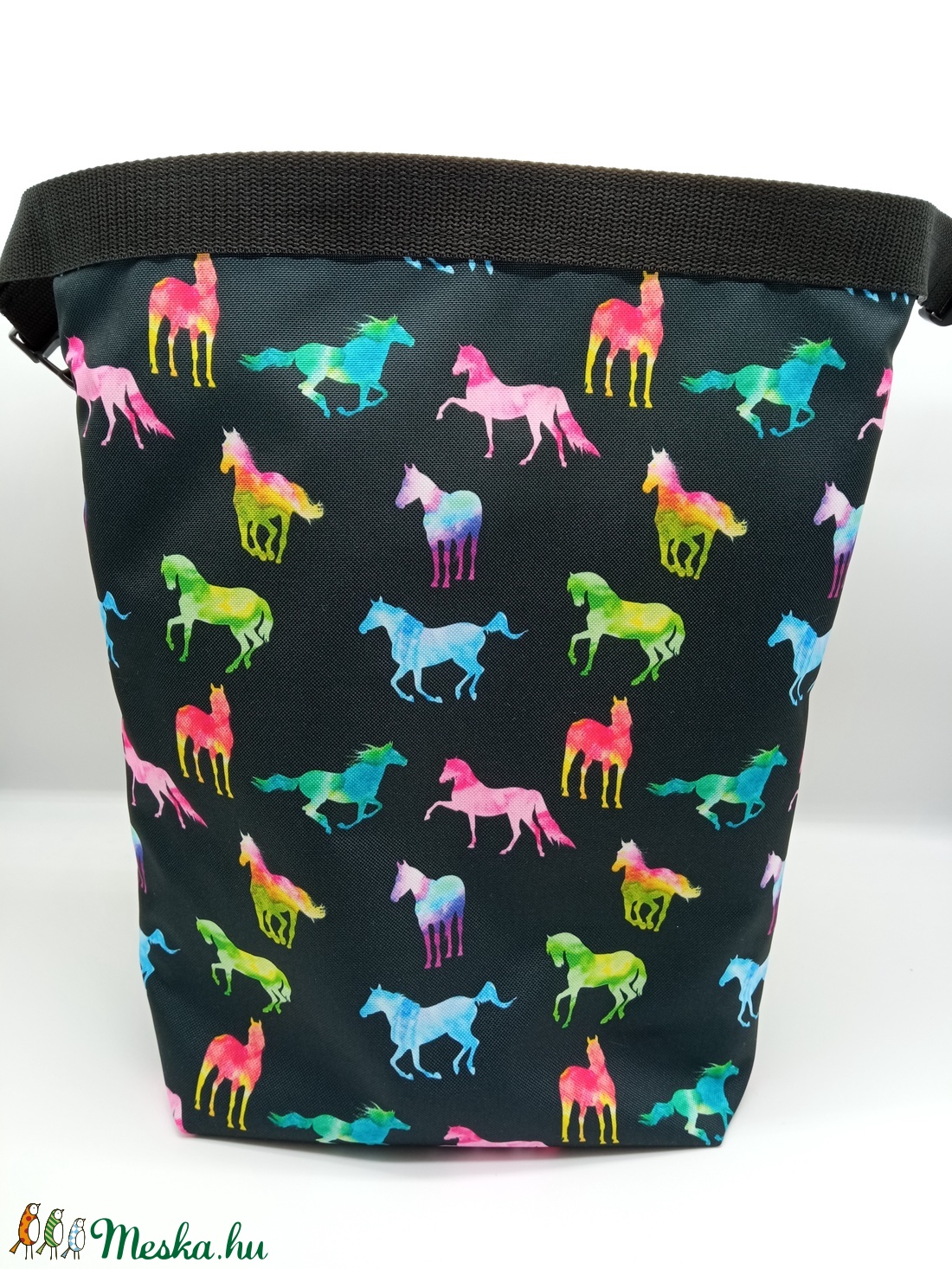 Uzsonnás táska Roll top Lunch bag Zero waste Meska.hu