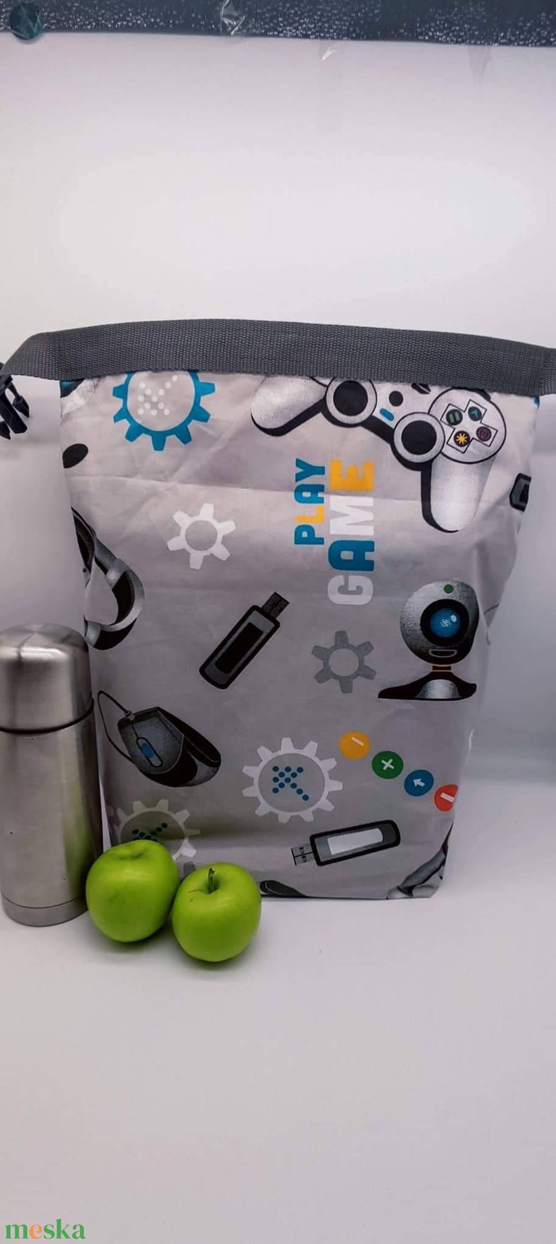 Uzsonnás táska - Roll top Lunch bag - Zero waste - táska & tok - uzsonna- & ebéd tartó - ebéd tasak, doboz - Meska.hu Uzsonnás táska - Roll top Lunch bag - Zero waste - táska & tok - uzsonna- & ebéd tartó - ebéd tasak, doboz - Meska.hu