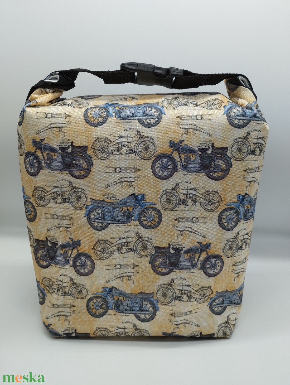 Uzsonnás táska - Roll top Lunch bag - Zero waste akciós termékkép 1