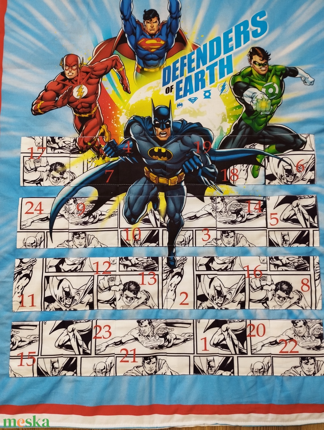 Adventi naptár, kalendárium  - karácsony - adventi díszek - adventi naptár - Meska.hu