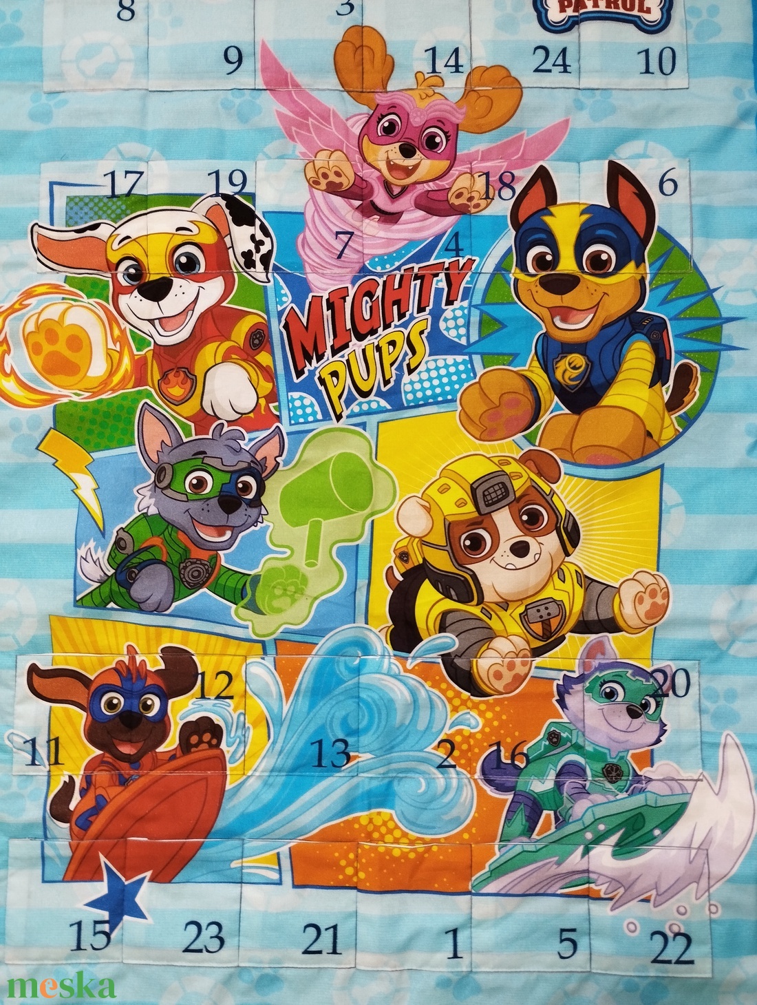 Adventi naptár, kalendárium  - karácsony - adventi díszek - adventi naptár - Meska.hu