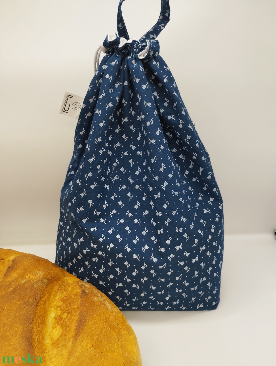 Frissentartó kenyeres zsák, péksütemény zsák - táska & tok - bevásárlás & shopper táska - kenyeres zsák - Meska.hu