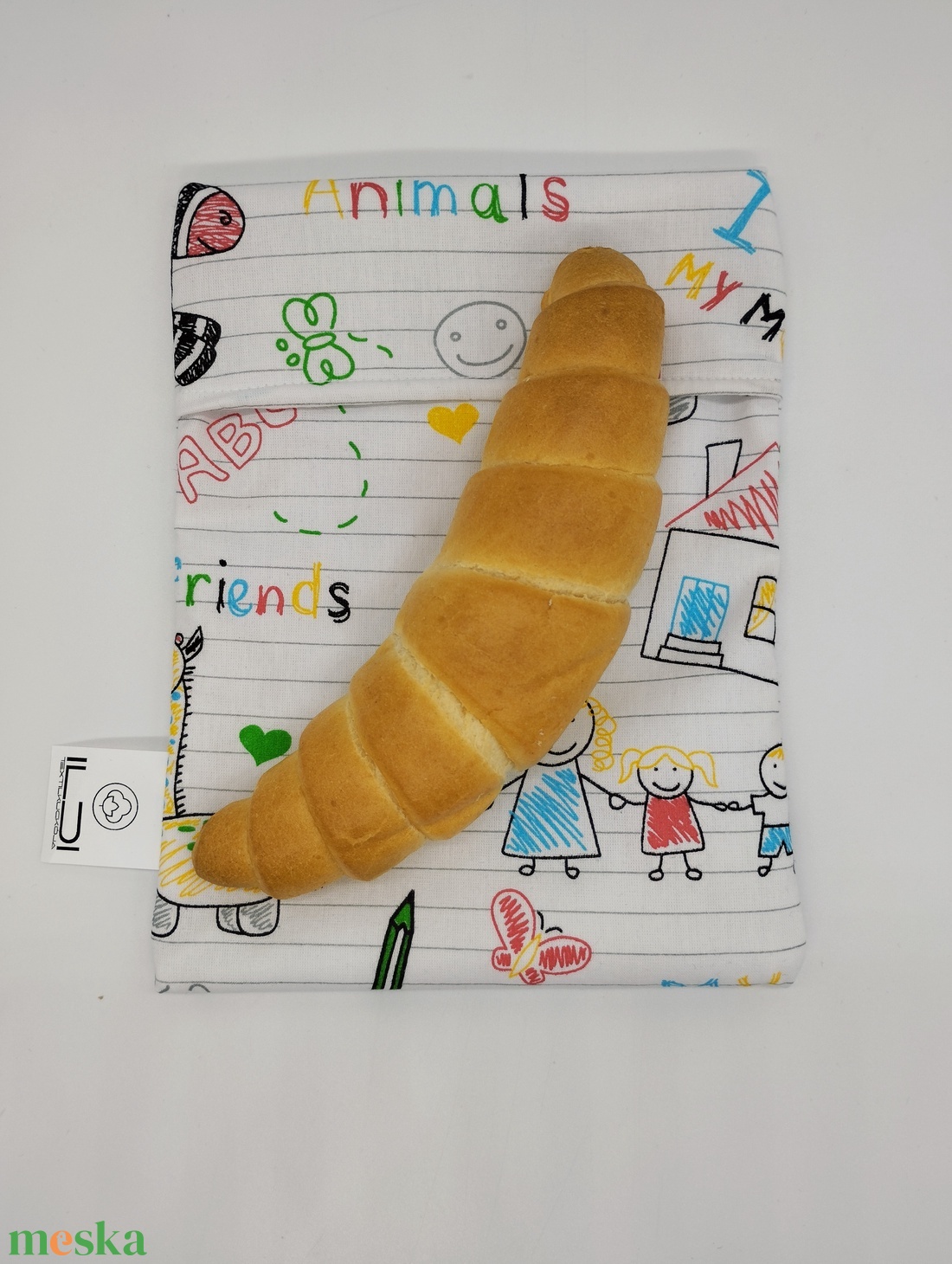 Snackbag - szendvics, nasi tartó - táska & tok - uzsonna- & ebéd tartó - szendvics csomagoló - Meska.hu