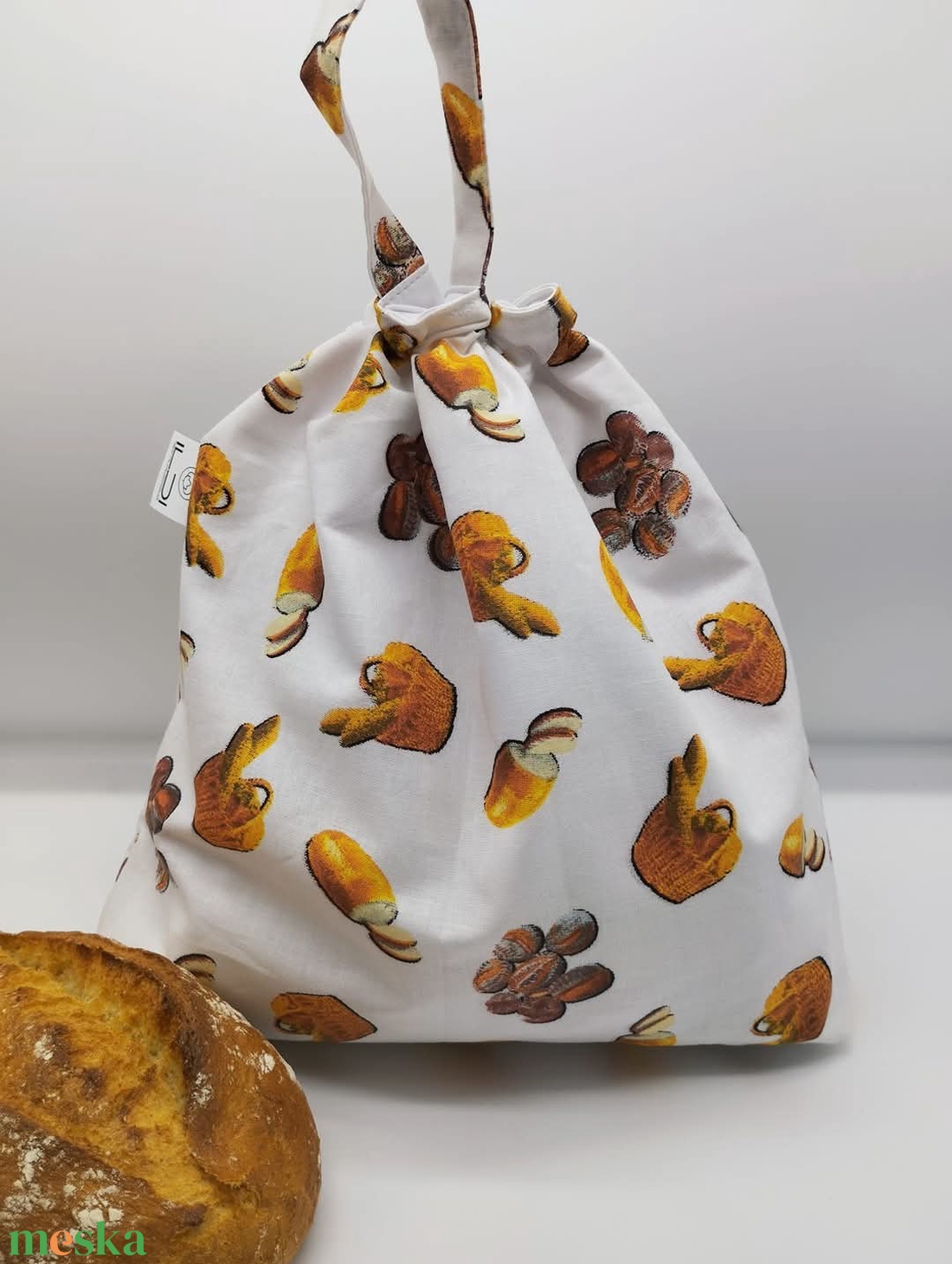 Frissentartó kenyeres zsák, péksütemény zsák - táska & tok - bevásárlás & shopper táska - kenyeres zsák - Meska.hu Frissentartó kenyeres zsák, péksütemény zsák - táska & tok - bevásárlás & shopper táska - kenyeres zsák - Meska.hu