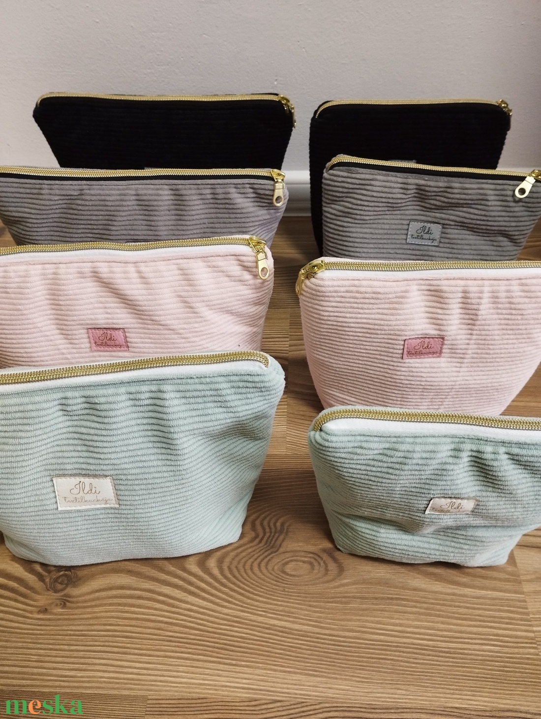 Női neszeszer vízhatlan béléssel  - táska & tok - neszesszer - Meska.hu