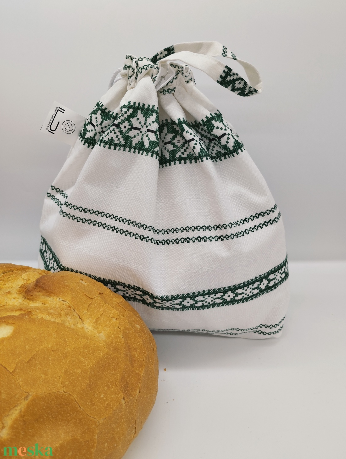 Frissentartó kenyeres zsák, péksütemény zsák - táska & tok - bevásárlás & shopper táska - kenyeres zsák - Meska.hu
