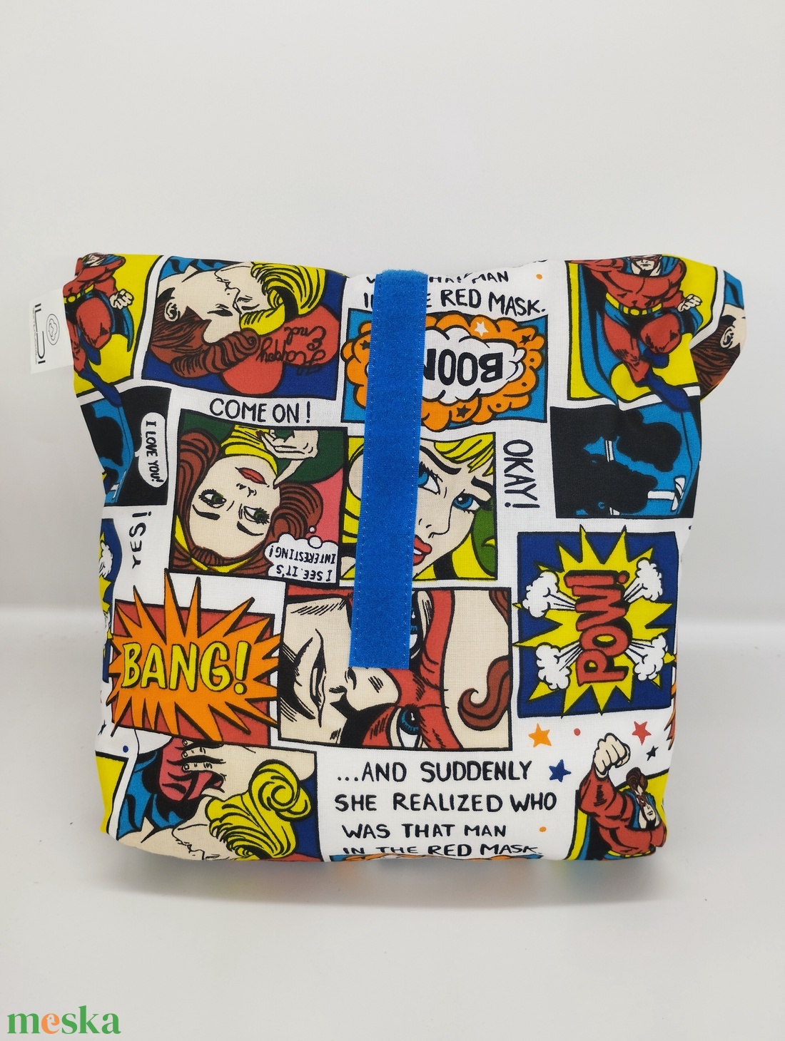 Uzsonnás zsák, táska - lunch bag - táska & tok - uzsonna- & ebéd tartó - ebéd tasak, doboz - Meska.hu