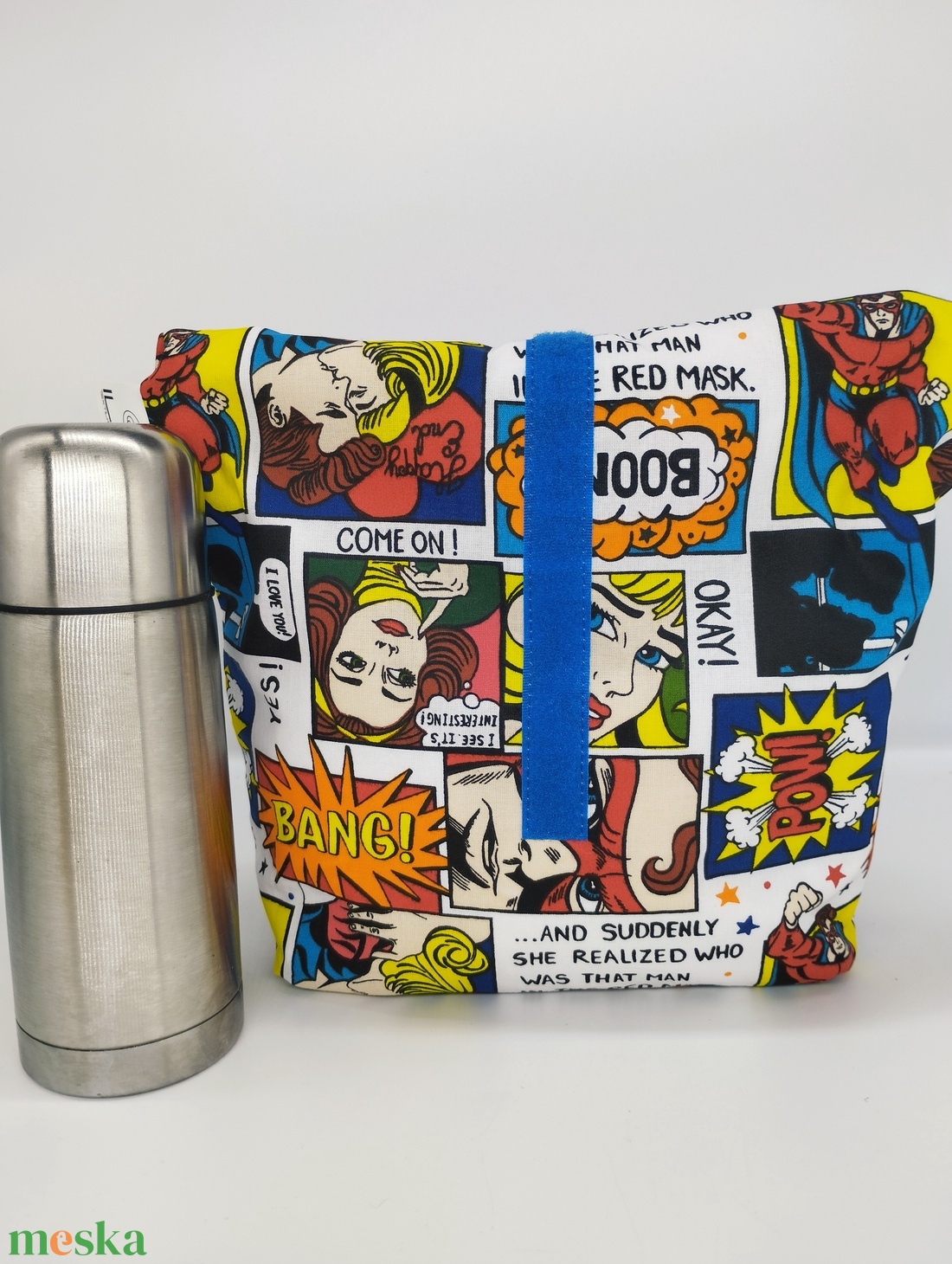 Uzsonnás zsák, táska - lunch bag - táska & tok - uzsonna- & ebéd tartó - ebéd tasak, doboz - Meska.hu