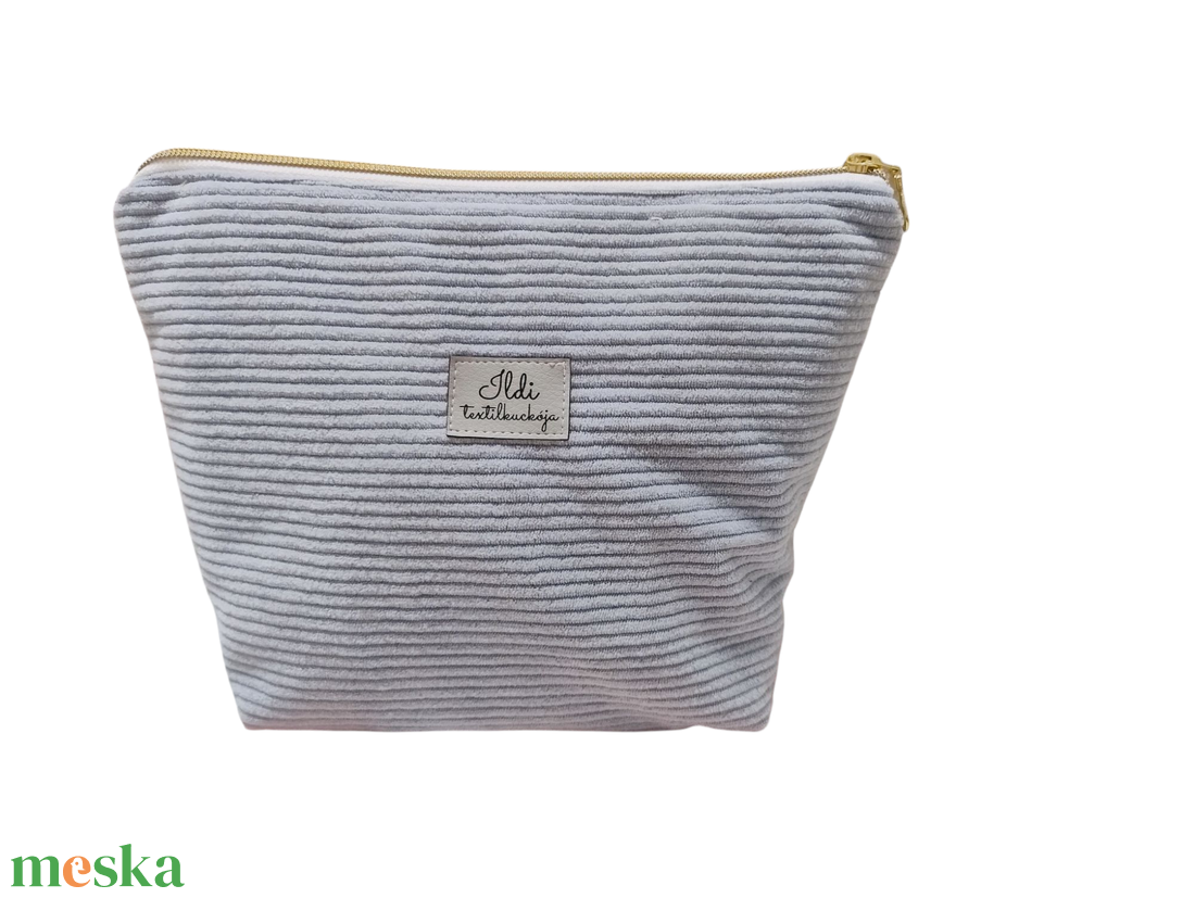 Női neszeszer vízhatlan béléssel- nagy méretű  - táska & tok - neszesszer - Meska.hu