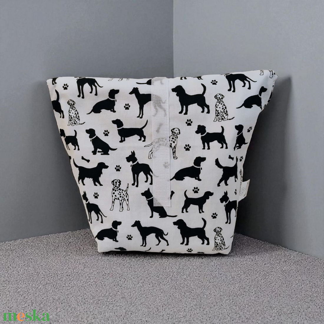 Uzsonnás zsák, táska - lunch bag - táska & tok - uzsonna- & ebéd tartó - ebéd tasak, doboz - Meska.hu