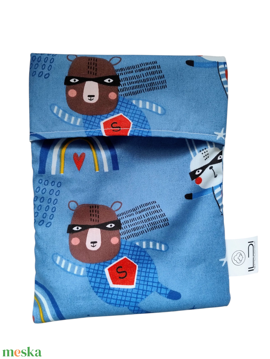 Snackbag - szendvics, nasi tartó - táska & tok - uzsonna- & ebéd tartó - szendvics csomagoló - Meska.hu