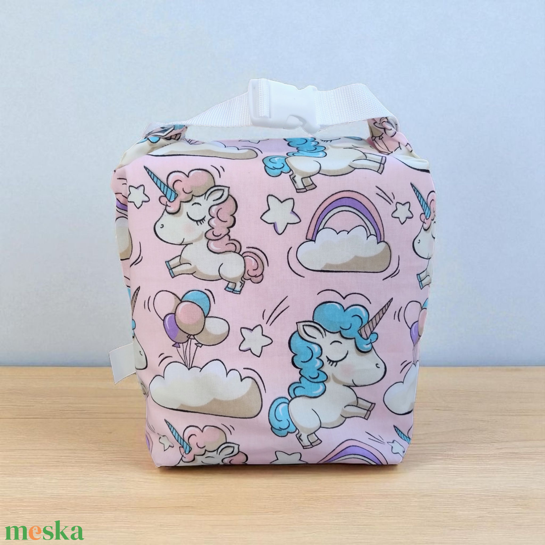 Unikornisos Uzsonnás táska - Roll top Lunch bag - Zero waste - táska & tok - uzsonna- & ebéd tartó - ebéd tasak, doboz - Meska.hu Unikornisos Uzsonnás táska - Roll top Lunch bag - Zero waste - táska & tok - uzsonna- & ebéd tartó - ebéd tasak, doboz - Meska.hu