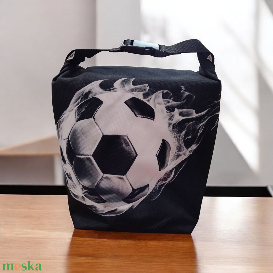 Focis Uzsonnás táska - Roll top Lunch bag - Zero waste  - táska & tok - uzsonna- & ebéd tartó - ebéd tasak, doboz - Meska.hu