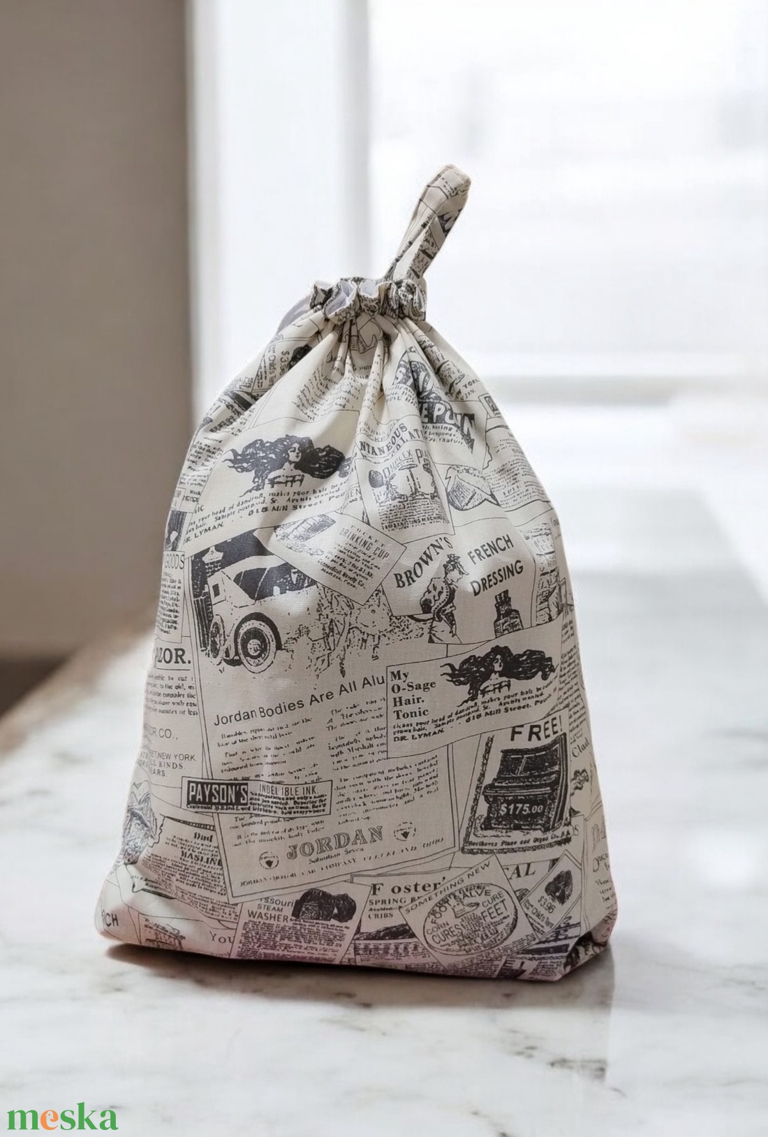 Frissentartó kenyeres zsák, péksüteményes zsák - táska & tok - bevásárlás & shopper táska - kenyeres zsák - Meska.hu