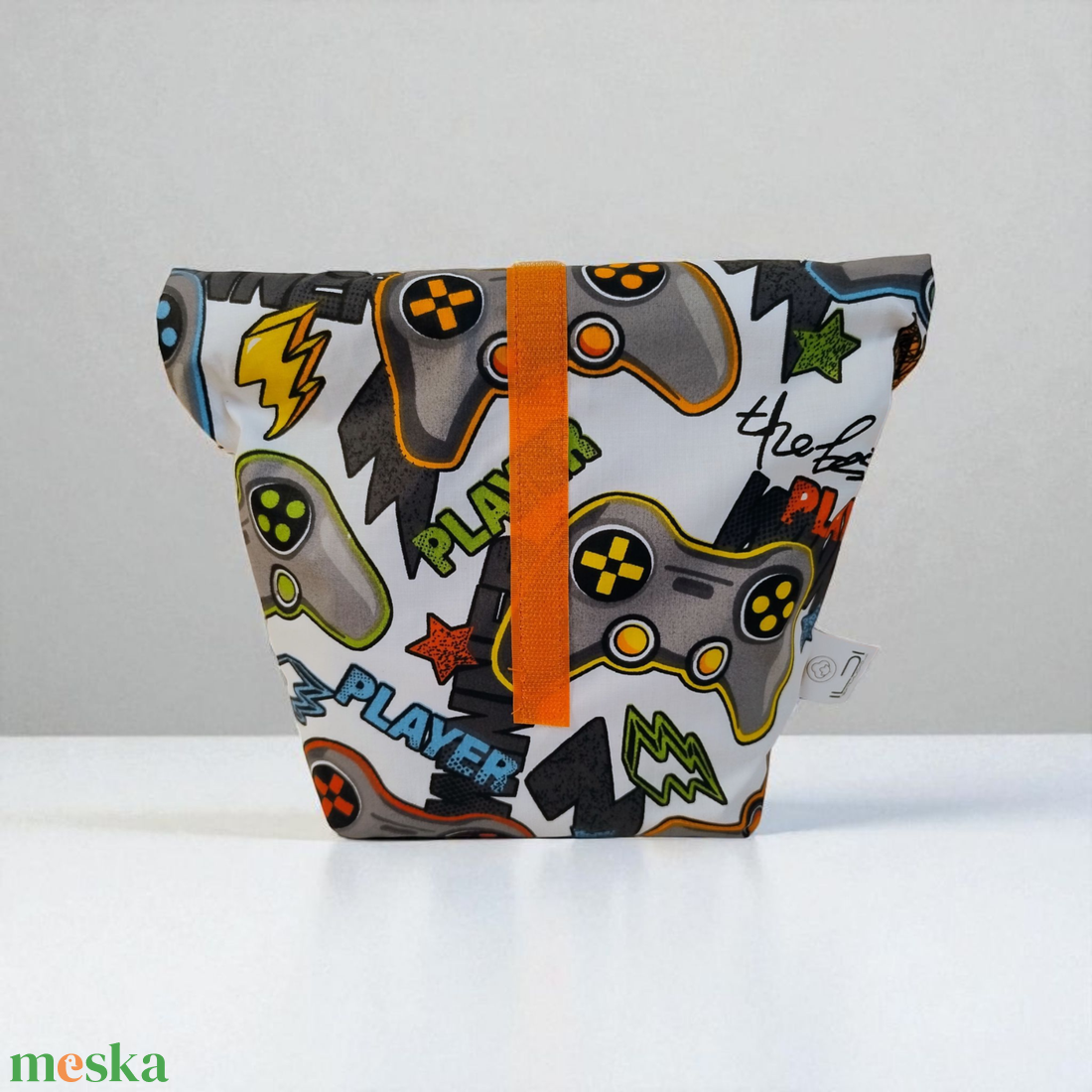 Uzsonnás zsák, táska - lunch bag - táska & tok - uzsonna- & ebéd tartó - ebéd tasak, doboz - Meska.hu