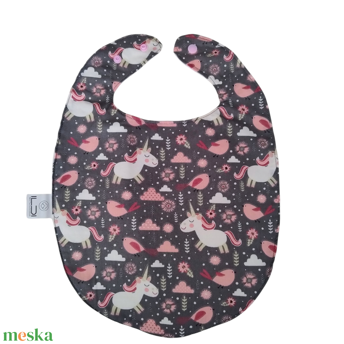 Pamut gyermek előke - baba - mama - szoptatási, etetési kellékek - partedli, előke - Meska.hu