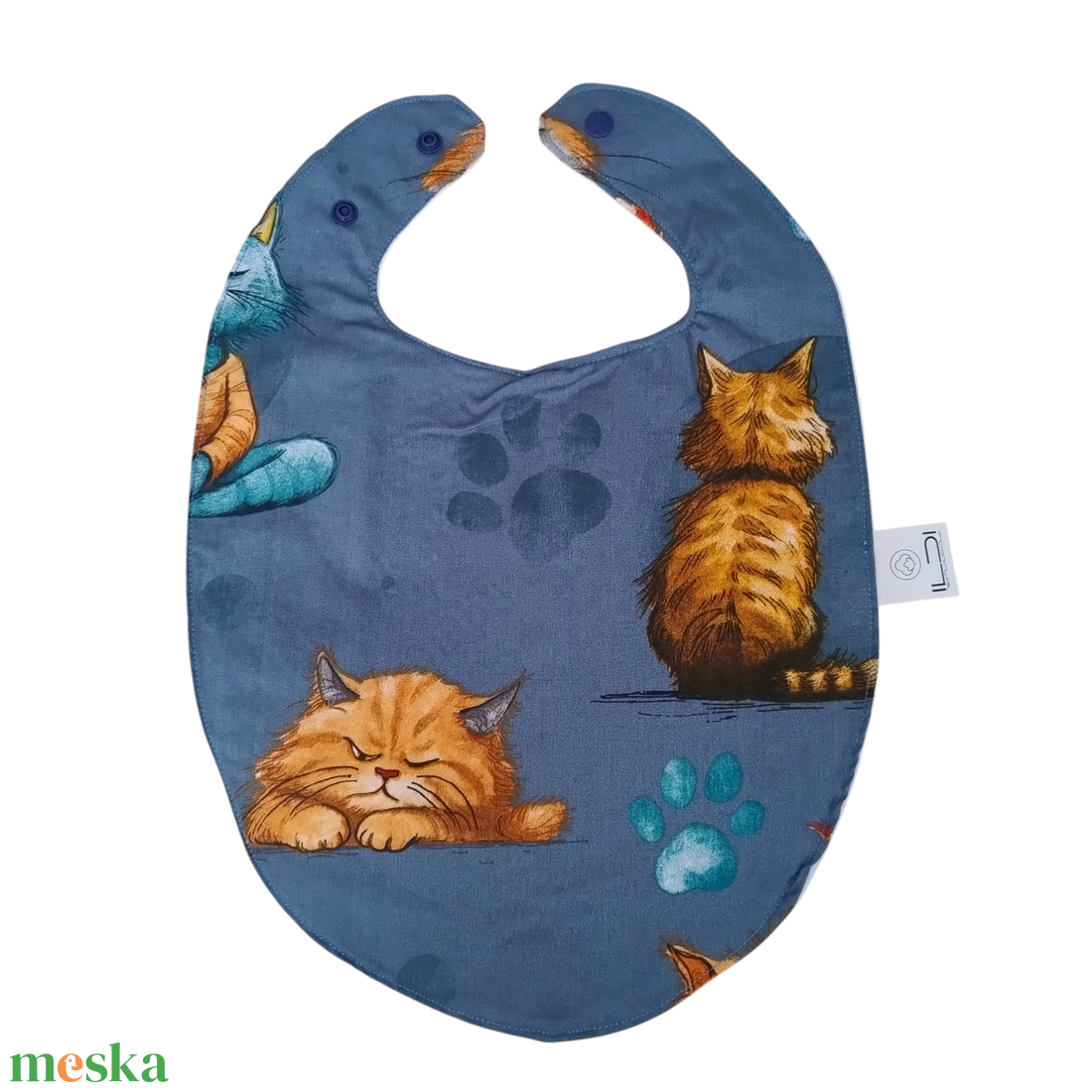 Pamut gyermek előke - baba - mama - szoptatási, etetési kellékek - partedli, előke - Meska.hu