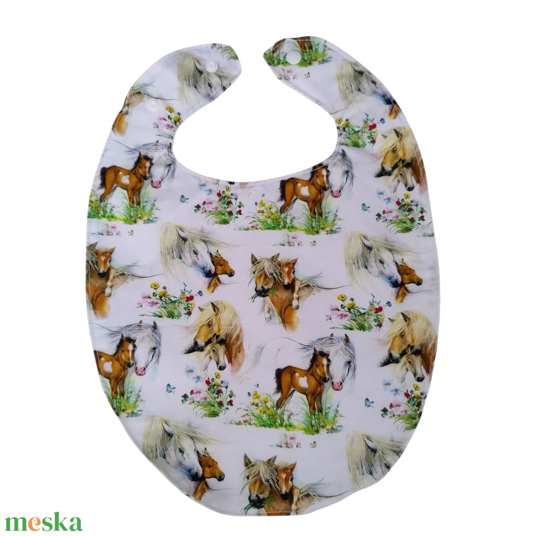 Pamut gyermek előke - baba - mama - szoptatási, etetési kellékek - partedli, előke - Meska.hu