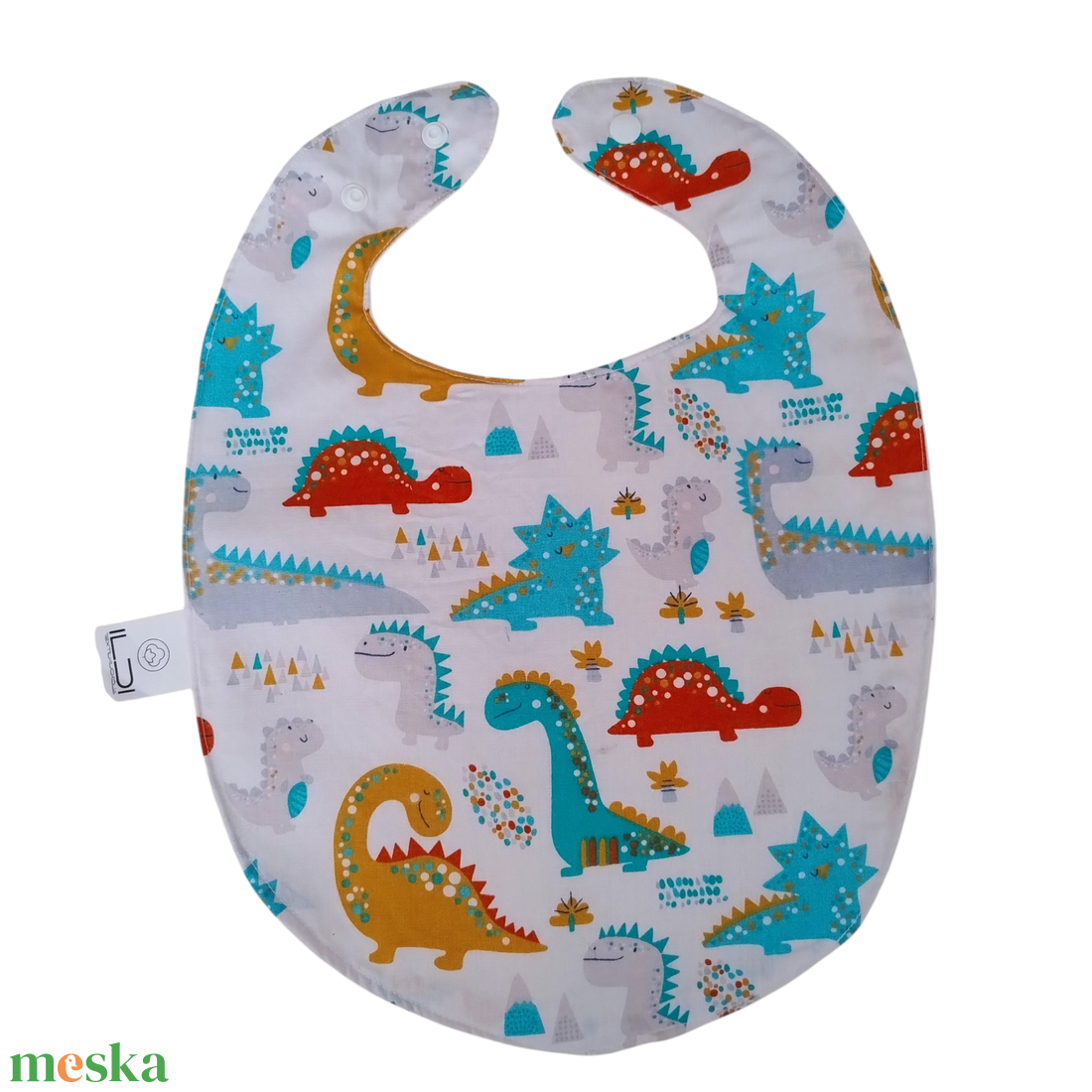 Pamut gyermek előke - baba - mama - szoptatási, etetési kellékek - partedli, előke - Meska.hu