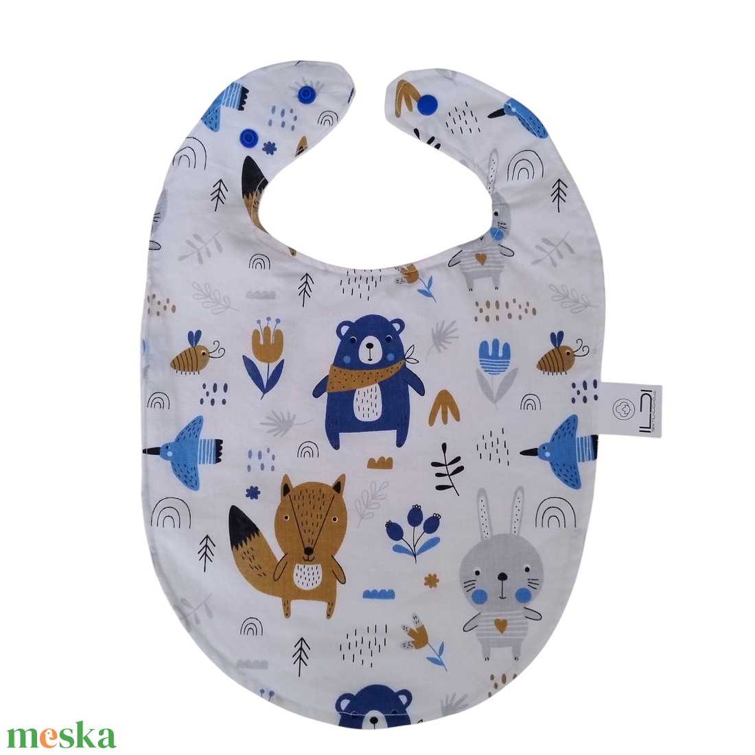 Pamut gyermek előke - baba - mama - szoptatási, etetési kellékek - partedli, előke - Meska.hu