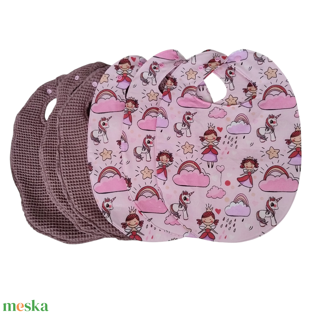 Gyermek előke csomag - baba - mama - szoptatási, etetési kellékek - partedli, előke - Meska.hu