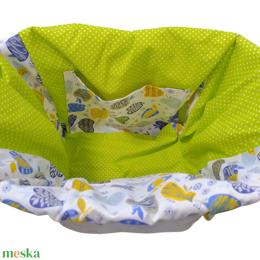 Biciklikosár-bélés - játék & sport - sport és kikapcsolódás - kerékpározás - bicikli kosár huzat - Meska.hu