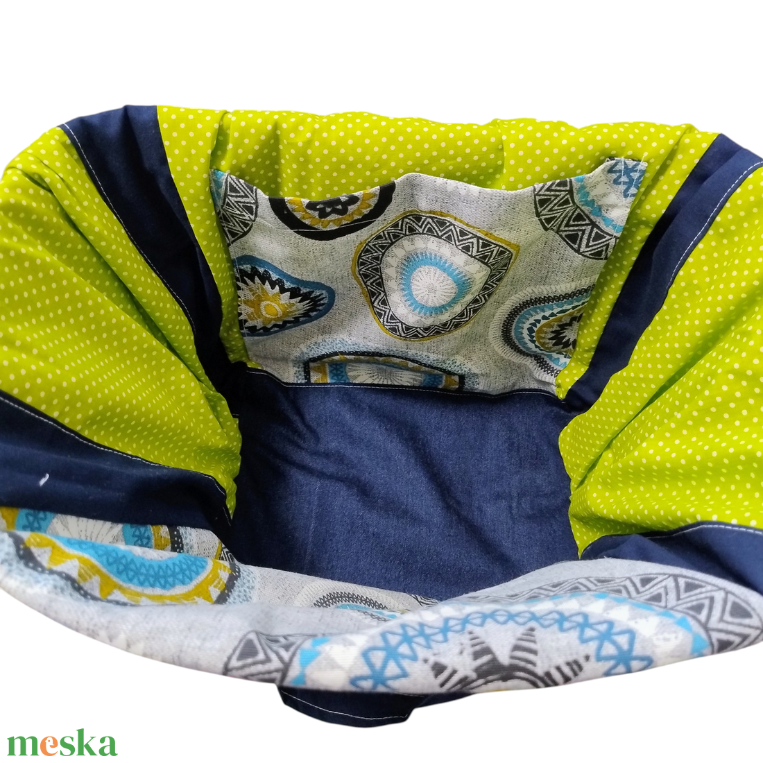 Biciklikosár-bélés - játék & sport - sport és kikapcsolódás - kerékpározás - bicikli kosár huzat - Meska.hu