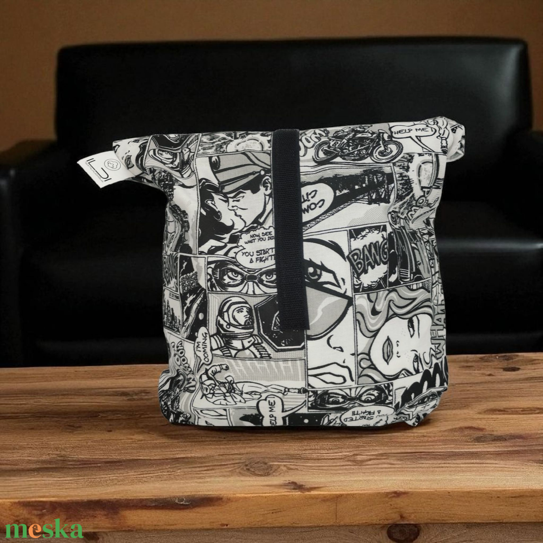 Uzsonnás zsák, táska - lunch bag - táska & tok - uzsonna- & ebéd tartó - ebéd tasak, doboz - Meska.hu