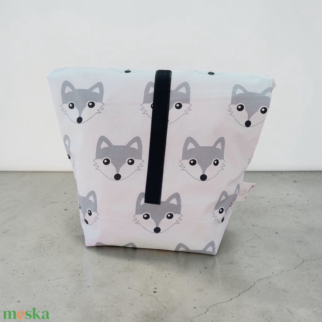 Erdei állatok Uzsonnás zsák, táska - lunch bag - táska & tok - uzsonna- & ebéd tartó - ebéd tasak, doboz - Meska.hu