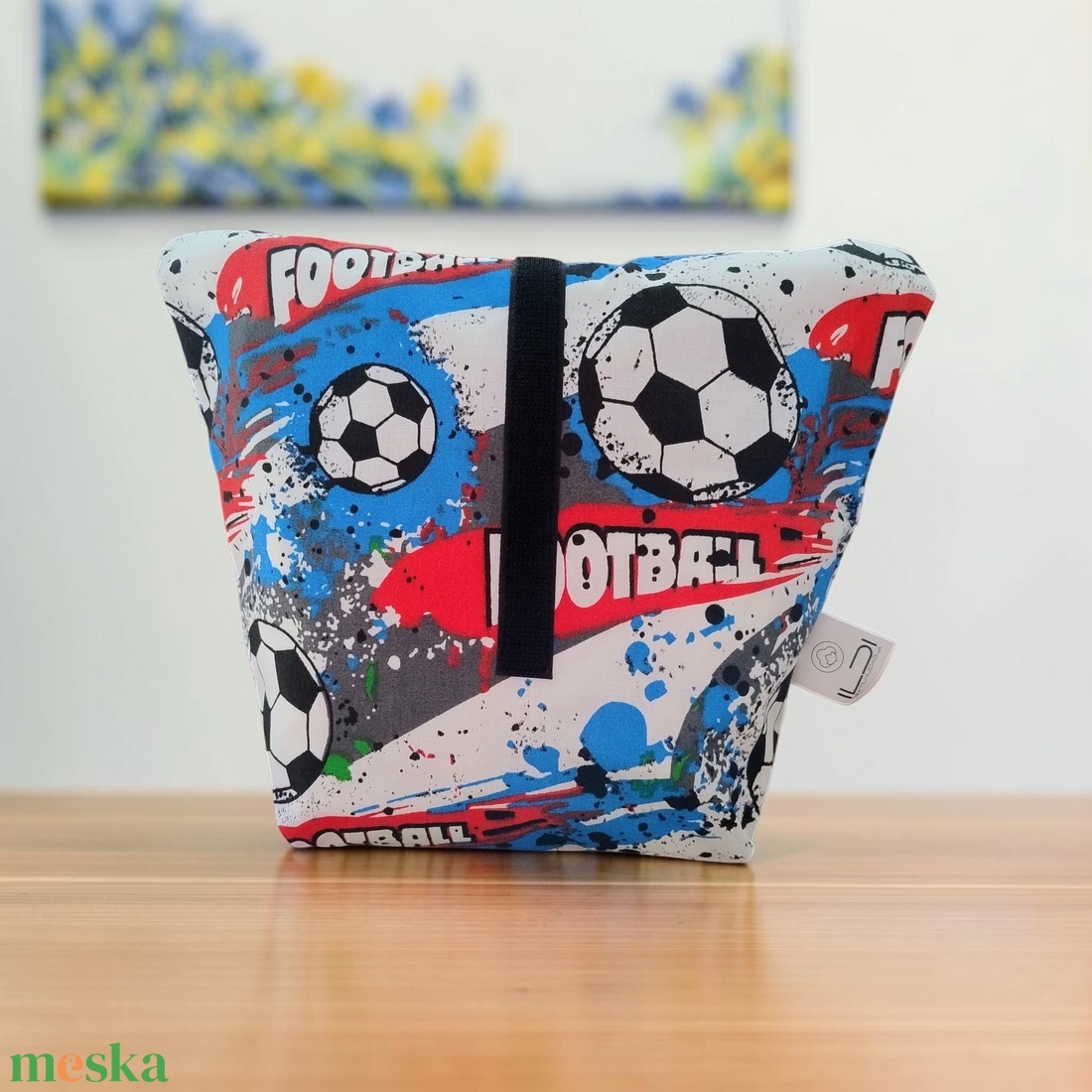 Erdei állatok Uzsonnás zsák, táska - lunch bag - táska & tok - uzsonna- & ebéd tartó - ebéd tasak, doboz - Meska.hu