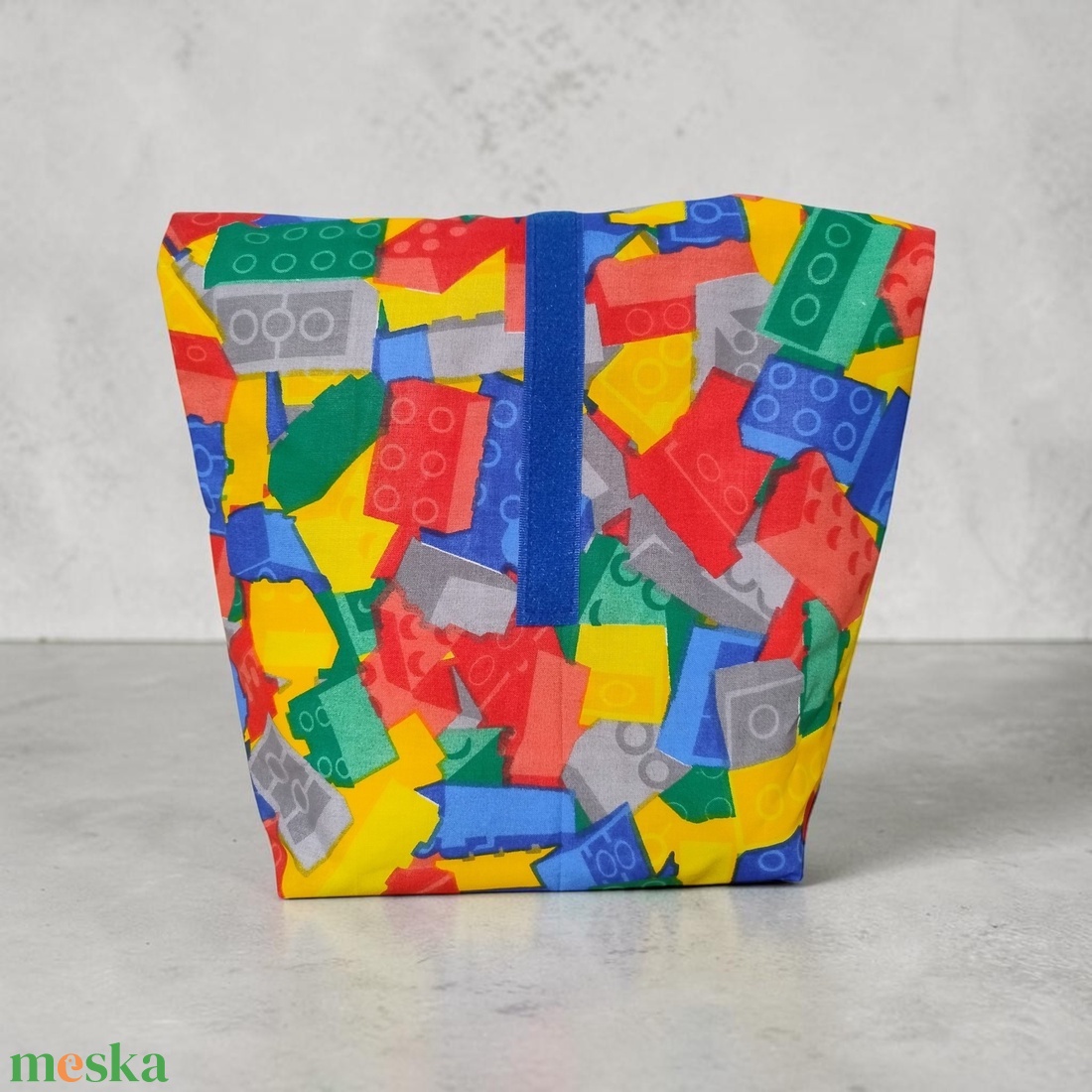 Erdei állatok Uzsonnás zsák, táska - lunch bag - táska & tok - uzsonna- & ebéd tartó - ebéd tasak, doboz - Meska.hu