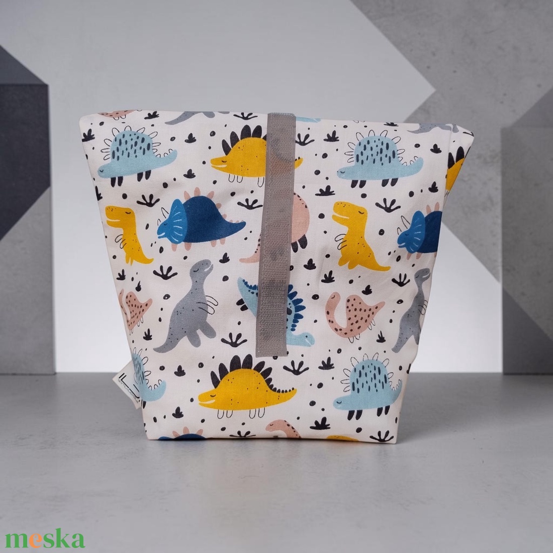 Erdei állatok Uzsonnás zsák, táska - lunch bag - táska & tok - uzsonna- & ebéd tartó - ebéd tasak, doboz - Meska.hu