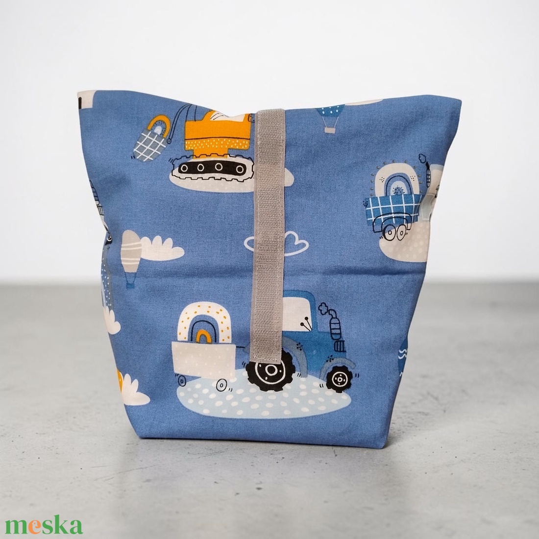 Erdei állatok Uzsonnás zsák, táska - lunch bag - táska & tok - uzsonna- & ebéd tartó - ebéd tasak, doboz - Meska.hu