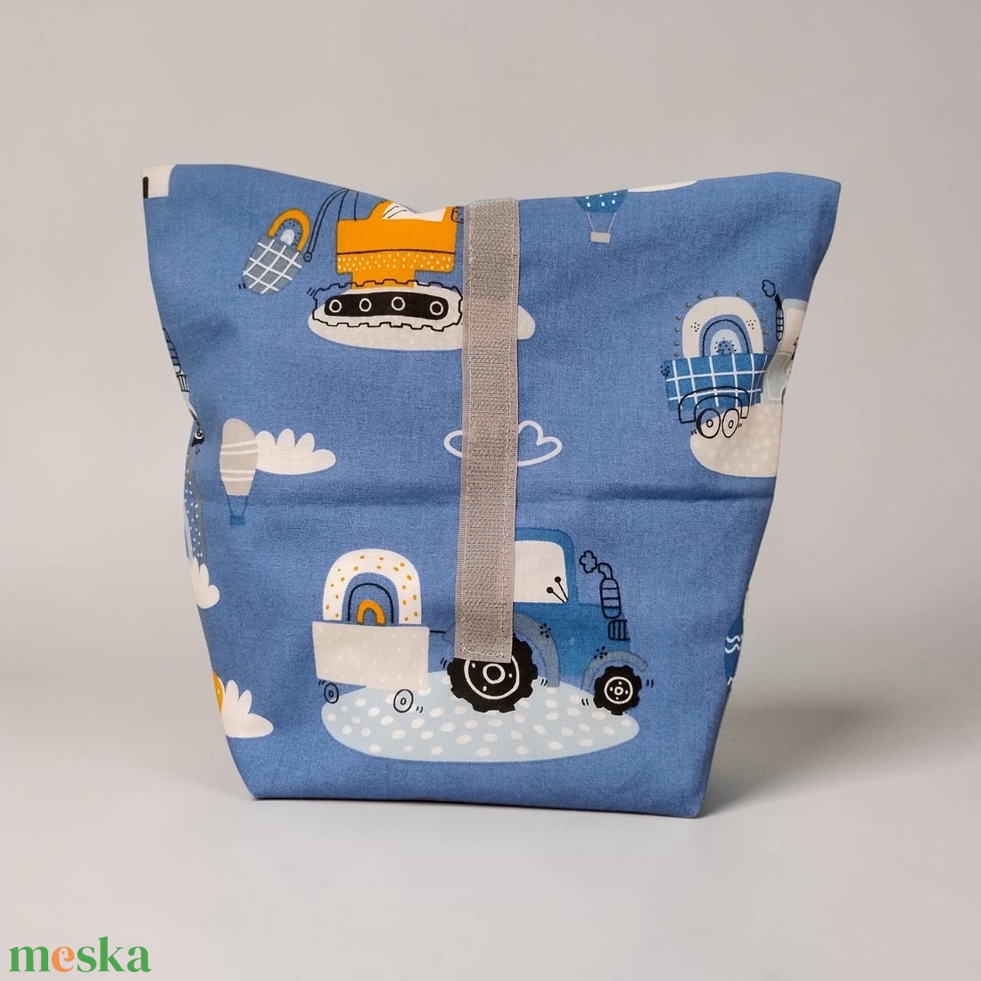 Erdei állatok Uzsonnás zsák, táska - lunch bag - táska & tok - uzsonna- & ebéd tartó - ebéd tasak, doboz - Meska.hu