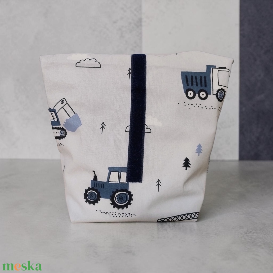 Erdei állatok Uzsonnás zsák, táska - lunch bag - táska & tok - uzsonna- & ebéd tartó - ebéd tasak, doboz - Meska.hu