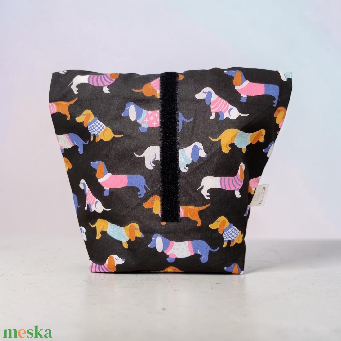 Erdei állatok Uzsonnás zsák, táska - lunch bag - táska & tok - uzsonna- & ebéd tartó - ebéd tasak, doboz - Meska.hu