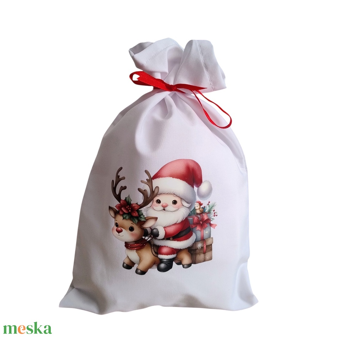 Mikulás zsák - karácsony - mikulás - mikulás zsák - Meska.hu