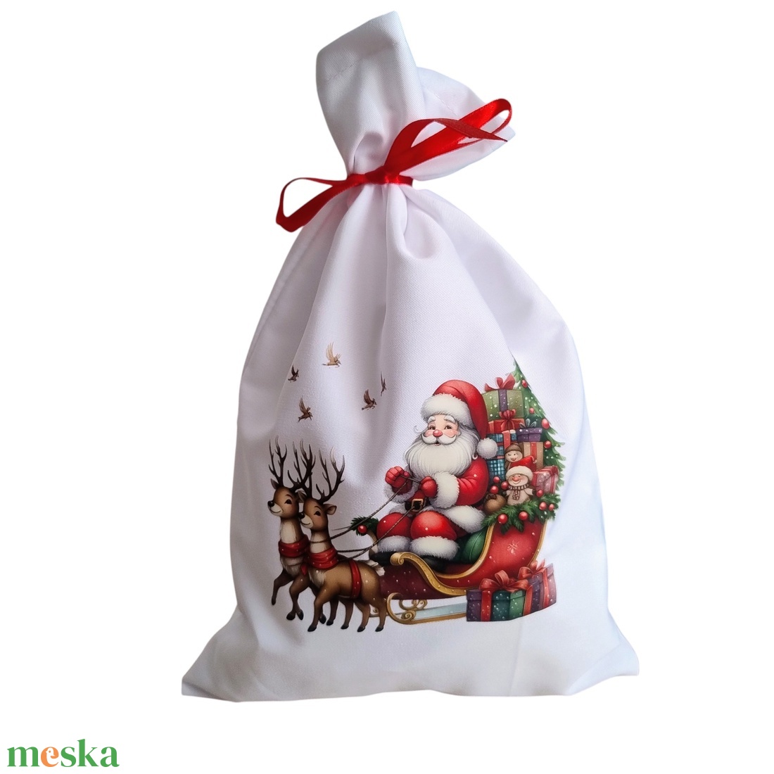 Mikulás zsák - karácsony - mikulás - mikulás zsák - Meska.hu
